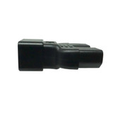 Two IEC C13 to IEC C20 Plug Adapter