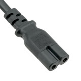 Europlug CEE7/16 to C7 Power Cord - 6 ft