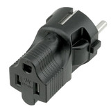 USA to Europe 3 Prong Plug Adapter