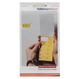 HellermannTyton 598-00345 Wire Labels & Markers Punch List Marker Book, 2" x 1", EDP Paper, Yellow, 1/pkg | American Cable Assemblies