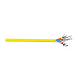Remee 725901L1Y 22 AWG 6 Conductors Shielded, 22 AWG 4 Conductors Unshielded, 22 AWG 2 Conductors Unshielded and 18 AWG 4 Conductors Unshielded Stranded Bare Copper CMP Plenum Access Control Cable - 500' Reel - Yellow | American Cable Assemblie