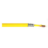 Remee REMEX330676KYIALR-1250 6 Fiber Tight-Buffered Singlemode OFCP Plenum Distribution - Aluminum Armored Fiber Optic Cable - 1250' Spool - Yellow | American Cable Assemblie