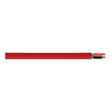 Remee 760161M1R 16 AWG 2 Conductors Shielded Solid Bare Copper FPLP Plenum Fire Alarm Cables - 1000' Reel - Red | American Cable Assemblie