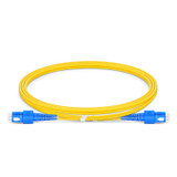American Cable Assemblies #40234 SC UPC to SC UPC Duplex OS2 Single Mode PVC (OFNR) 2.0mm Tight-Buffered Fiber Optic Patch Cable