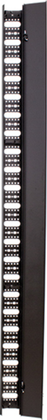 45U VERTICAL WIRE MANAGEMENT FOR 2 & 4  POST OPEN RACK