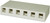 6-Port Surface Mount Box Gray - SMKL-6-GY {Qty. 10, $7.46/ea.}