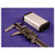 Hammond Manufacturing 1455D802 extruded aluminum enclosure w/ plastic end panels
