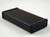 Hammond Manufacturing 1455J1602BK black extruded aluminum enclosure w/ plastic end panels