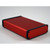 Hammond Manufacturing 1455L1601RD red extruded aluminum enclosure w/ metal end panels