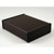 Hammond Manufacturing 1455T2202BK black extruded aluminum enclosure w/ plastic end panels