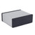 Hammond Manufacturing 1455U1602 extruded aluminum enclosure w/ plastic closed bezels