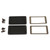Hammond Manufacturing 1457KEP 1457K EMI/RFI end panels and gasket kit - 2/pack