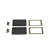 Hammond Manufacturing 1457KEPF 1457K flanged end panels and gasket kit - 2/pack