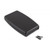 Hammond Manufacturing 1553DBKBK black ABS w/ black soft side hand held enclosure 5.80x3.50x0.98