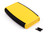 Hammond Manufacturing 1553DYLBK yellow ABS w/ black soft side hand held enclosure 5.80x3.50x0.98