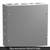 Hammond Manufacturing CSKO16143 Type 1 Screw-Cover Mild Steel Junction Box