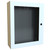 Hammond Manufacturing EN4SD24206WLG Type 4 Hinge Door Mild Steel Wallmount Window Enclosure