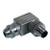 Mueller BU-12ZS41-PG9 M12 Connector, 3-Position Male Right Angle, 18-22AWG