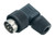 Binder 99-0617-70-06 Bayonet Male angled connector, Contacts: 6, 4.0-6.0 mm, unshielded, solder, IP40 | American Cable Assemblies