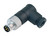 Binder 99-3385-00-03 M8 Male angled connector, Contacts: 3, 3.5-5.0 mm, unshielded, solder, IP67, UL | American Cable Assemblies