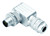 Binder 99-1491-822-12 M12-A Male angled connector, Contacts: 12, 6.0-8.0 mm, shieldable, solder, IP67, UL | American Cable Assemblies