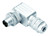 Binder 99-1525-824-04 M12-A Male angled connector, Contacts: 4, 4.0-6.0 mm, shieldable, wire clamp, IP67 | American Cable Assemblies