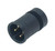 Binder 09-0431-70-04 M12-A Male receptacle, Contacts: 4, unshielded, solder, IP67 | American Cable Assemblies