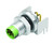 Binder 86-6321-1121-00404 M8-D Male angled panel mount connector, Contacts: 4, shieldable, THT, IP67 | American Cable Assemblies