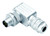 Binder 99-1535-920-05 M12-B Male angled connector, Contacts: 5, 6.5-8.5 mm, shieldable, wire clamp, IP67 | American Cable Assemblies