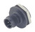 Binder 09-0435-90-04 M12-B Male panel mount connector, Contacts: 4, unshielded, solder, IP67, PG 11 | American Cable Assemblies