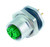 Binder 86-0536-1000-00404 M12-D Female panel mount connector, Contacts: 4, unshielded, THT, IP67, UL, PG 9, front fastened | American Cable Assemblies