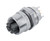 Binder 99-3782-200-08 M12-X Female panel mount connector, Contacts: 8, shieldable, THT, IP67, UL | American Cable Assemblies