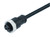 Binder 77-1430-0000-50005-1000 7/8" Female cable connector, Contacts: 5, unshielded, moulded on the cable, IP68, UL, PUR, black, 5 x 1.50 mm², 10 m | American Cable Assemblies