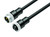 Binder 77-1430-1429-50005-0200 7/8" Connecting cable male cable connector - female cable connector, Contacts: 4+PE, unshielded, moulded on the cable, IP68, UL, PUR, black, 5 x 1.50 mm², 2 m | American Cable Assemblies