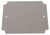 Bud Industries PTX-22490-P Inner Panel, ABS (Acrylonitrile Butadiene Styrene), Gray | American Cable Assemblies