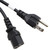 USA NEMA 5-15P to C13 Power Cord 10 Amps - SJT Wire Jacket