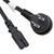 Angled USA NEMA 1-15P to C7 Power Cord - 6 ft Angled USA NEMA 1-15P to C7 Power Cord - 6 ft