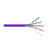Remee 5AE244STPM1V 24 AWG 4 Pair Shielded Twisted Pairs Solid Bare Copper CM Cat5e Non-Plenum Network Cable - 1000' Reel - Violet | American Cable Assemblie Remee 5AE244STPM1V 24 AWG 4 Pair Shielded Twisted Pairs Solid Bare Copper CM Cat5e Non-Plenum Network Cable - 1000' Reel - Violet | American Cable Assemblie