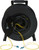Camplex 2-Channel LC Single Mode Fiber Optic Standard Broadcast Tactical Snake Reel - 250 Foot | American Cable Assemblies