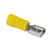 SR Component FQD-7I Yellow Vinyl Insulated Female Quick Disconnects 12-10 AWG 100pc | American Cable Assemblies