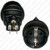 NEMA 5-15 Male Plug to Schuko CEE7/7 Connector - Block Plug Adapter