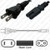 Japan JIS8303 Male Plug to IEC320 C7 Connector 1.8 meters / 6 feet 7A/125V VCTK-F2.75 Black - Country Power Cord Hanked Japan JIS8303 Male Plug to IEC320 C7 Connector 1.8 meters / 6 feet 7A/125V VCTK-F2.75 Black - Country Power Cord Hanked