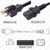 NEMA 6-20 Male Plug to IEC320 C13 Connector 3.0 meters / 10 feet 15A/250V 14/3 SJT Black - Power Cord NEMA 6-20 Male Plug to IEC320 C13 Connector 3.0 meters / 10 feet 15A/250V 14/3 SJT Black - Power Cord