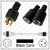 NEMA L6-20 Male Plug to 2 way L6-20 Connectors 3.0 meters / 10 feet 20A/250V 12/3 SJT 24 inch legs Black - Splitter Power Cord