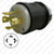 HUBBELL HBL2731 AC Plug NEMA L16-30 Male