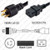 NEMA L6-20 Male Plug to IEC320 C19 Connector 3.0 meters / 10 feet 20A/250V 12/3 SJT Black - Power Cord NEMA L6-20 Male Plug to IEC320 C19 Connector 3.0 meters / 10 feet 20A/250V 12/3 SJT Black - Power Cord