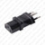 Brazil NBR14136 Male Plug to IEC320 C13 Connector - Block Plug Adapter