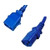 IEC320 C20 Male Plug to C13 Connector P-Lock 3.0 meters / 10 feet 15A/250V 14/3 SJT Blue- Locking Power Cord