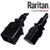 Raritan SecureLock SLC20C19-6FT-6PK IEC320 C20 Male Plug to C19 Connector 1.8 meters / 6 feet 20A/250V 12/3 SJT Black - 6 Pack Locking Power Cords