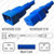 IEC320 C20 Male Plug to C19 Connector 1.0 meters / 3.25 feet 16A/250V H05VV-F3G1.5 & 15/3 SJT & HVCTF2.0 Blue - Power Cord IEC320 C20 Male Plug to C19 Connector 1.0 meters / 3.25 feet 16A/250V H05VV-F3G1.5 & 15/3 SJT & HVCTF2.0 Blue - Power Cord